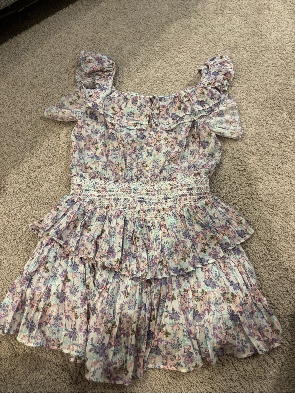 NWT LoveShackFancy Shanley Dress